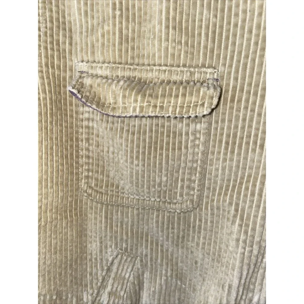 J Jill Western Corduroy chore Knit Neck Quilted Liner S Jacket country barn